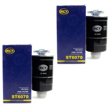 Kraftstofffilter 2 X SCT ST6070 für VW Sharan 1,9 TDI Ford Galaxy Seat Alhambra