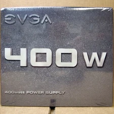 New EVGA 400 N1 (400W) Non-Modular Power Supply...Factory Sealed