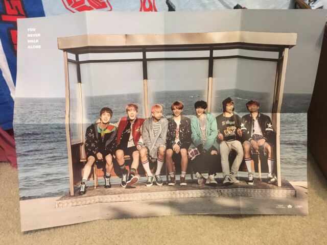 Bts Bangtan Boys You Never Walk Alone Left Ver Cd Photobook Photocard Offic For Sale Online Ebay