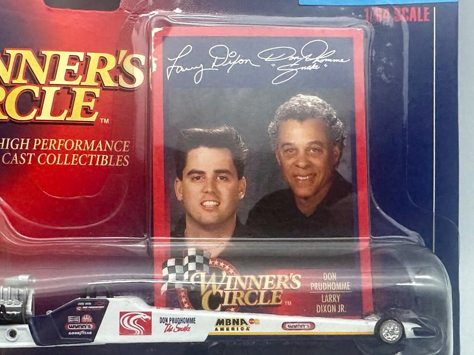 Winner's Circle Don Prudhomme/Dixon Jr. Snake Top Fuel Dragster 1997, 1:64 nuevo en caja Foto 2 de 4