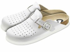 Berufsclogs Praxisclog Pflegeschuhe Koch Arztschuhe Berufsschuh Leder(BMKLAKORD)