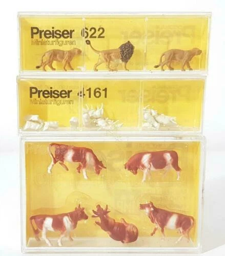 Personaggi e figure Preiser per modellismo ferroviario scala 00