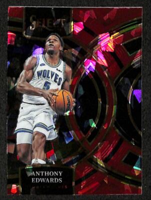 Anthony Edwards 2023-24 Panini Select Prizm Premier Minnesota Timberwolves #164
