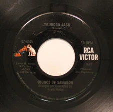 Sounds Of Samaroo - 45 - Trinidad Jack / Mister Sandman On Rca Victor