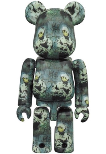 BE@RBRICK RIOT COP 100% 400% Banksy Bear Brick Banksy Medicos Toy BE@RBRICK - Picture 3 of 5
