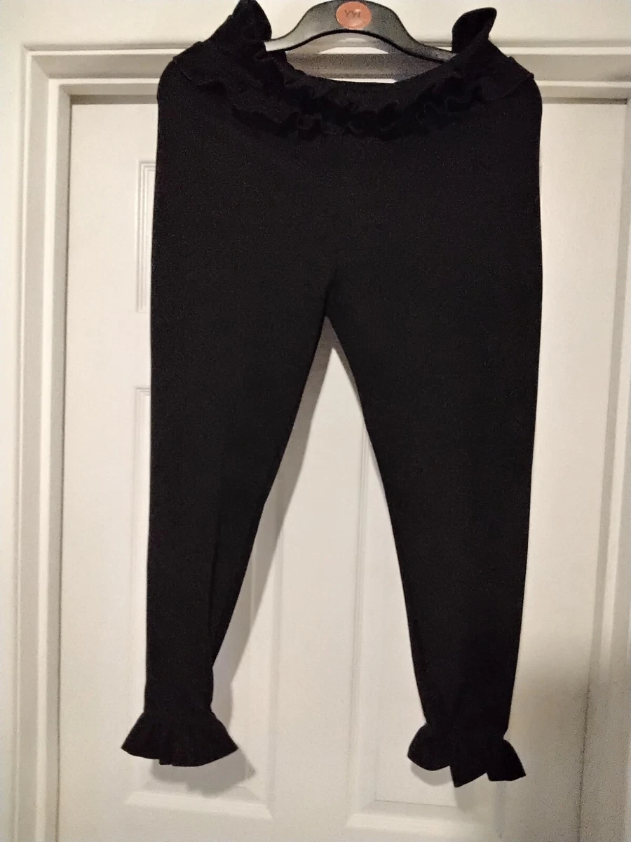 Pretty little thing black trousers sales