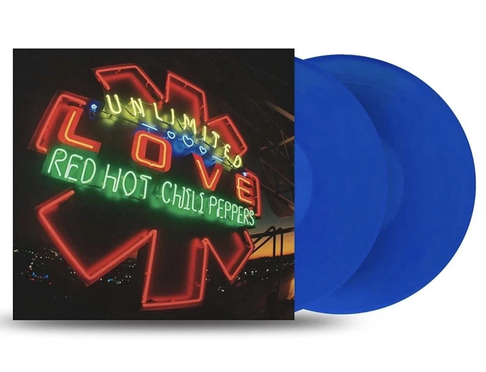 RED HOT CHILI PEPPERS Unlimited Love 2LP Limited Edition Blue Translucent🟢NEW🟢 - Image 1 of 1