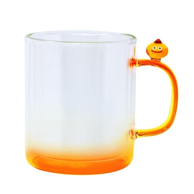 DQ Dragon Quest Smile Slime Glass Mug 330ml She-slime