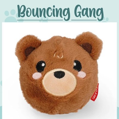 Legami Bouncing Gang Springball - Teddy Bear
