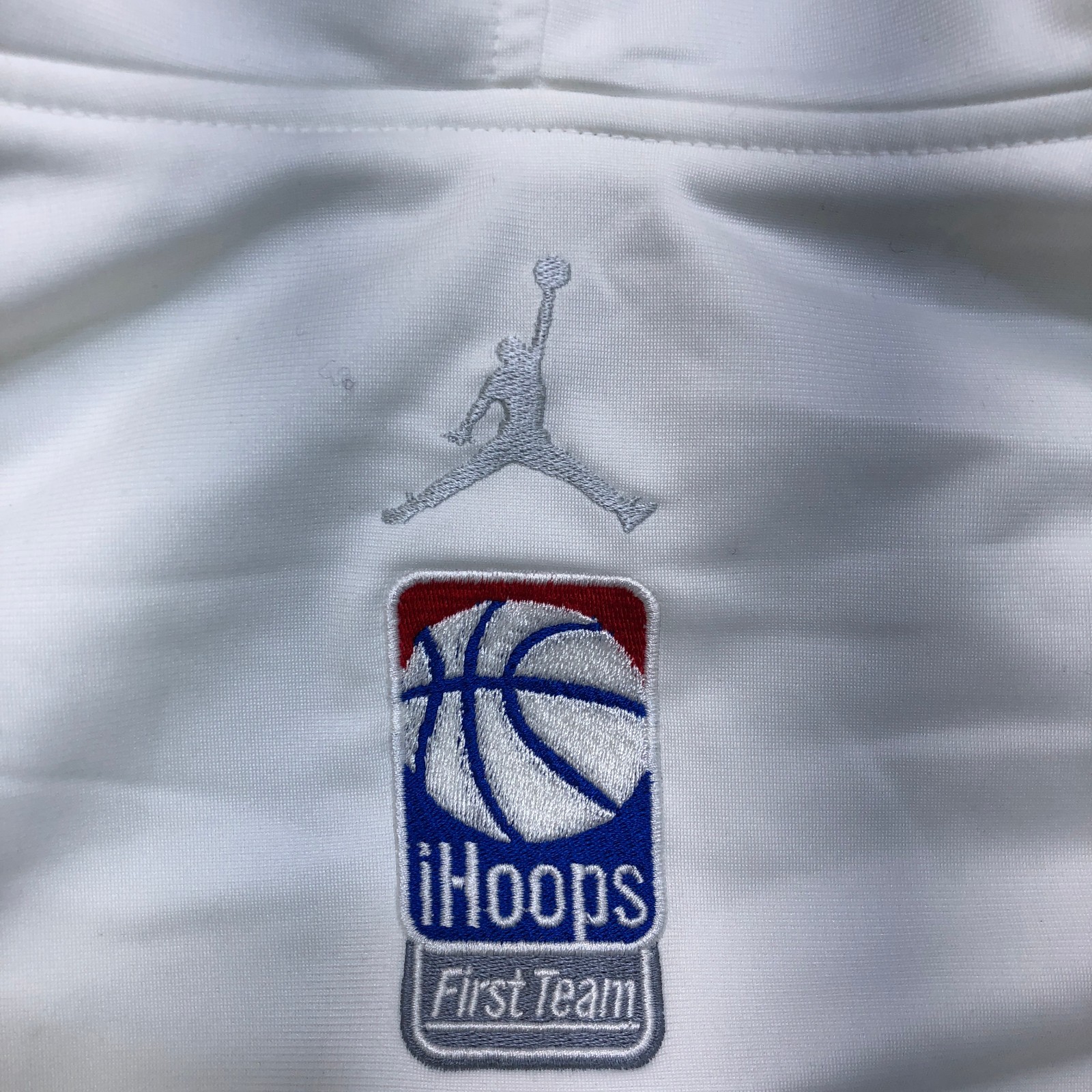 Jordan Jacket Men's 2XL XXL White Full Zip Basketball Jumpman Logo Hooded Logo thumbnail 15