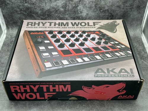 AKAI Professional RHYTHM WOLF Analog Drum Machine & Bass Synthesizer from JAPAN - Picture 10 of 11