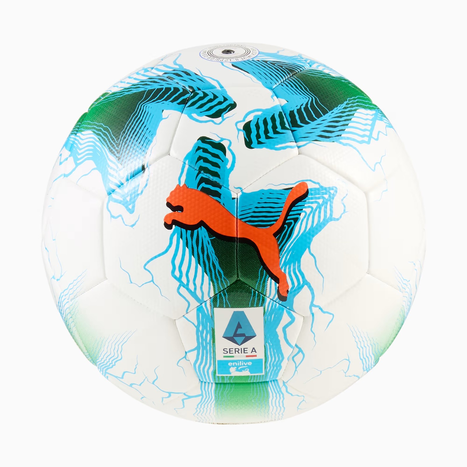 PALLONE CALCIO PUMA SERIE A TIM 2025/2026 ORBITA mis.5 084640-01 col.bianco/mul - Immagine 2