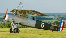 Morane-Saulnier MS-138 Desktop Wood Airplane New Model Small Scale 1/32