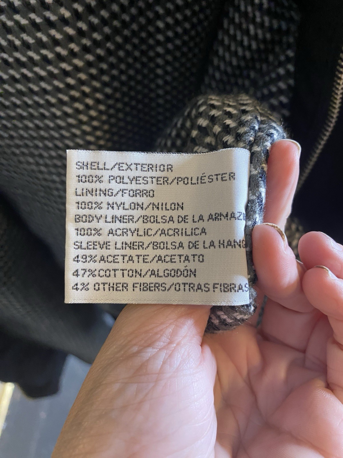 black Basic Editions trench coat rain jacket with… - image 10