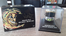 Casque AGV HELMET 1/8 Valentino Rossi MOTO GP Valencia 2005 MINICHAMPS
