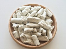 White Pressed Clay Edible Chunks lump Natural for Eating Food , 4 oz