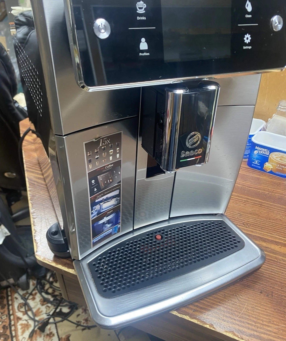 Saeco Xelsis SM7685/00 Automatic Espresso Machine - Stainles