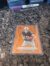 Jack Bech 2025 Elite Orange Rookie RC Las Vegas Raiders /199