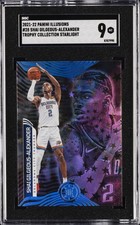2021-22 PANINI ILLUSIONS #28 SHAI GILGEOUS-ALEXANDER SGC 9