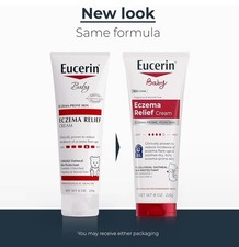 Eucerin Baby Eczema Relief Body Cream, Fragrance Free Baby Eczema Cream with...