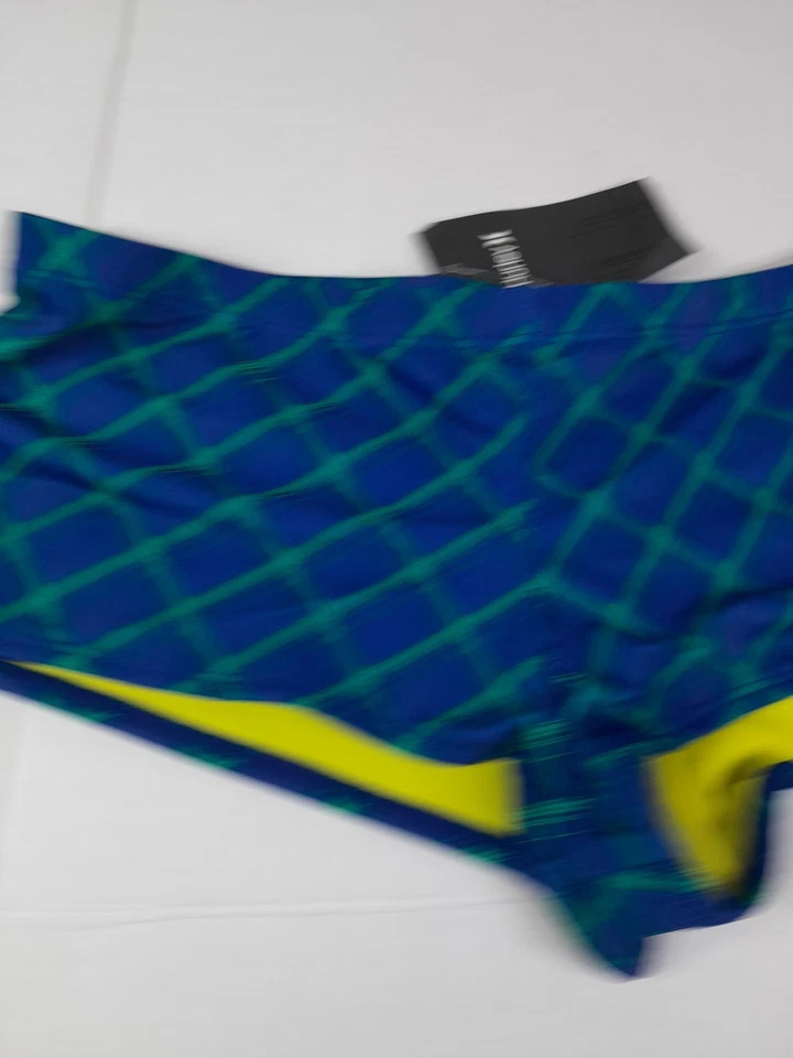 Nuevo con etiquetas Pantalones cortos de natación para niños Hurley para niños Y2k a cuadros talla XL Foto 2 de 4