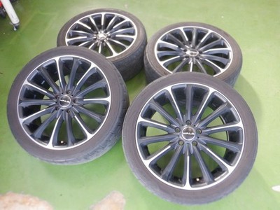 JDM K WALD Portofino P21C 19 5H112 7.5J+48 Nitto 245/40R19 Mercedes C- No Tires