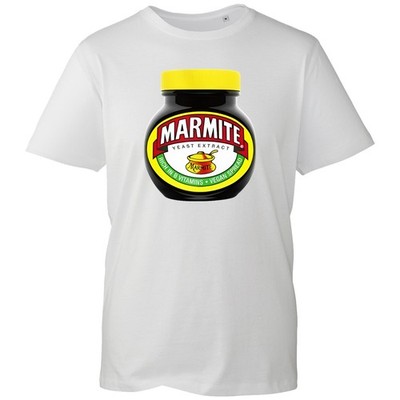 Marmite Lover lustiges T-Shirt Herren Unisex T-Shirt Neuheit Feinschmecker Food Lover UK Top