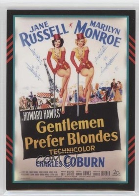 2011 Americana Movie Posters Materials Combo Jane Russell Marilyn Monroe 0ei4