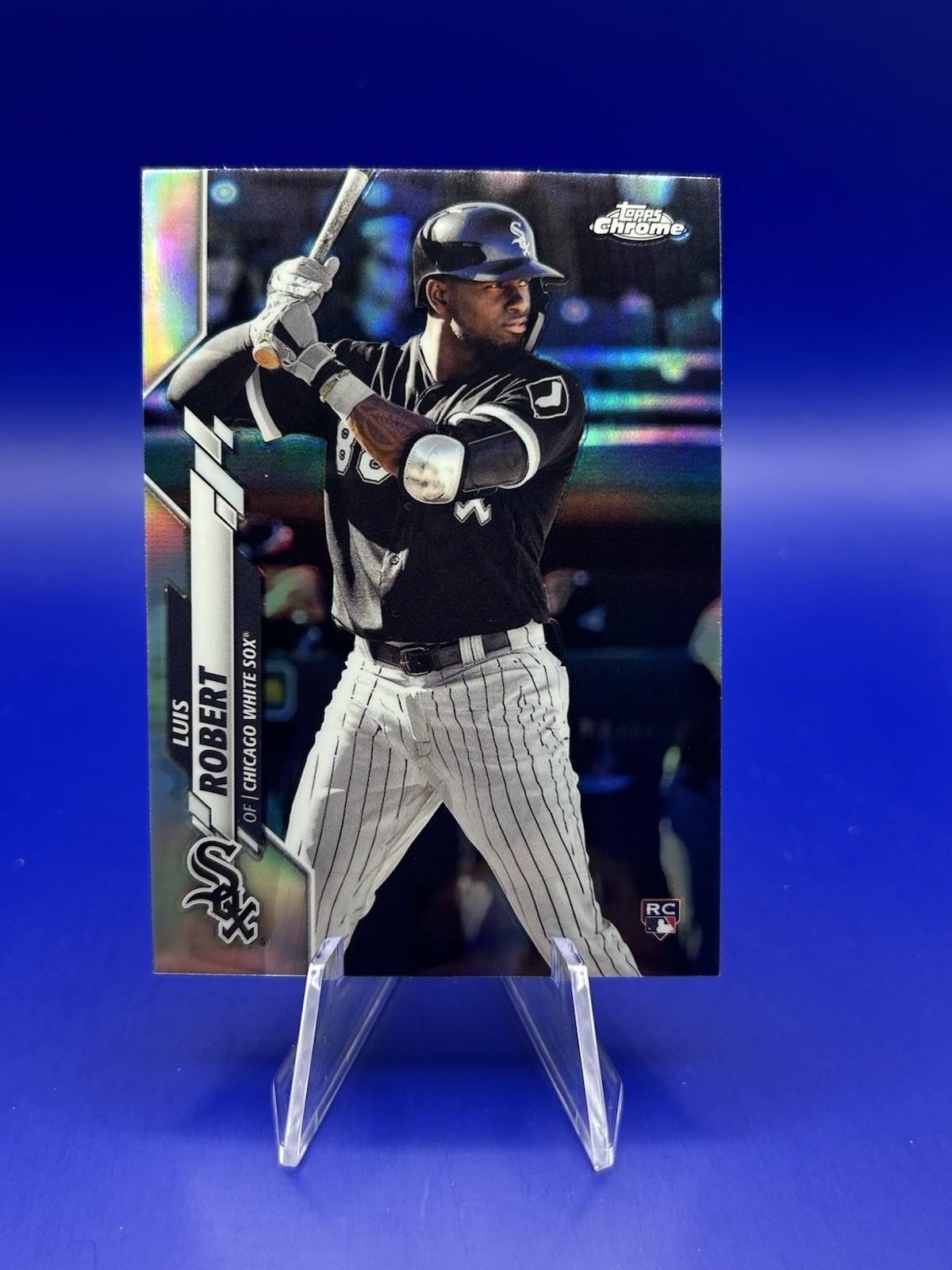2020 Topps Chrome LUIS ROBERT RC Refractor White Sox 60 Rookie