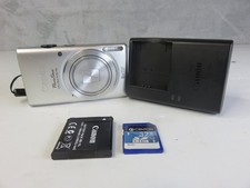Canon camera PowerShot ELPH 115 IS 16MP Silver Digital Camera Tested Fast Ship