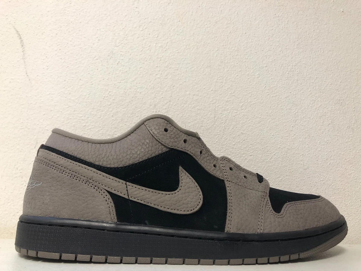 10M / 11.5W -  [NEW] Men\'s Air Jordan 1 Low‎ SE Shoes \'Black\' IB7109-005 Jordan 1 Low Particle Grey Size 5y & 10 main image 4