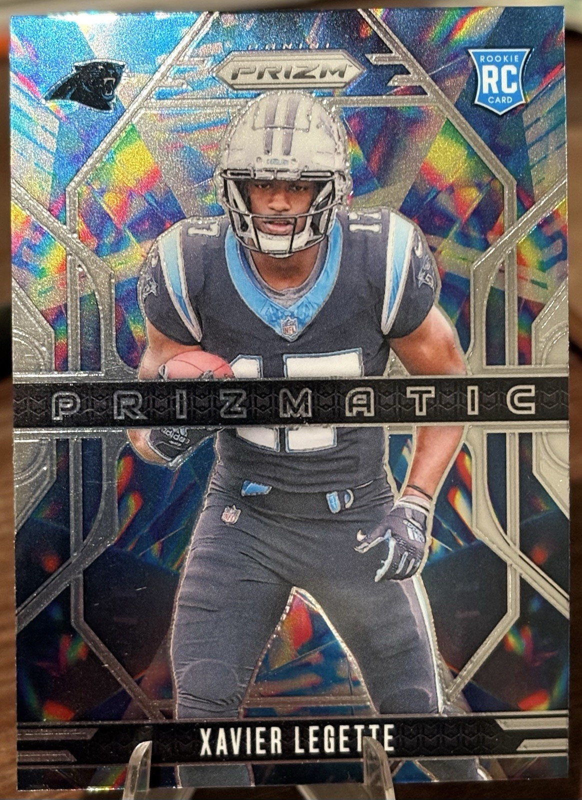 2024 Panini Prizm - Prizmatic #16 Xavier Legette (RC) Panthers
