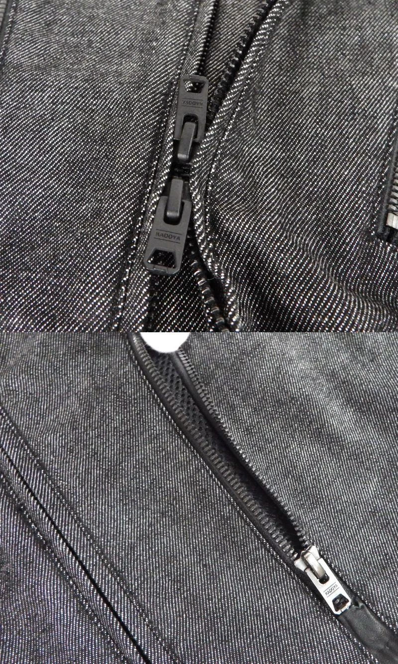 KADOYA CORSA Motorcycle Denim Jacket Size L Used Riding Wear - product detail image 7