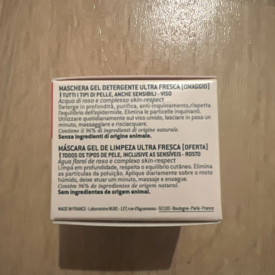 NUXE Very Rose Ultra-fresh Cleansing Gel Mask 15ml Travel - Image 3 of 4