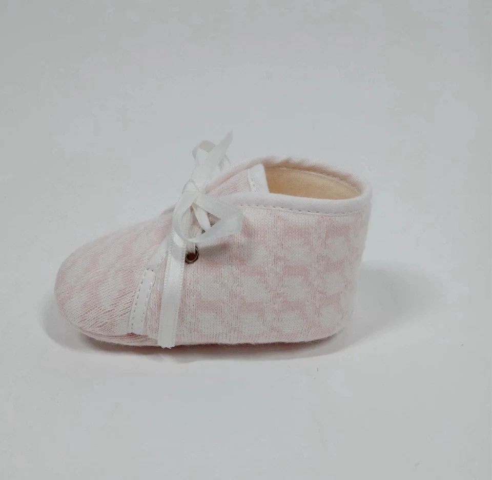 Zapatos planos Hermes bebé rosa algodón Foto 4 de 4