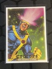 2024 SkyBox Marvel Masterpieces 92 Platinum Cyclops #13 Canvas