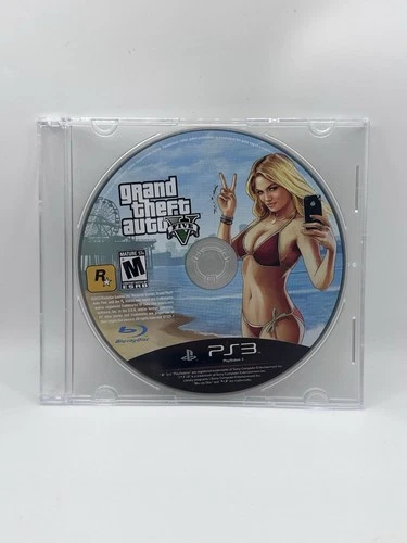 Grand Theft Auto V Disc Only (PlayStation 3, 2013) Tested And Working