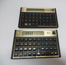 Lot of 2 HP 12C Financial Calculator Vintage 1 USA 1 Brazil