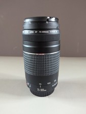 Canon EF 75-300mm f/4-5.6 III Lens (Great Condition)