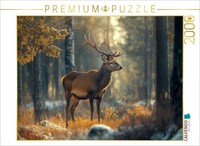 Calvendo Puzzle Deer - The Majesty Of The Wilderness | 2000 Pieces, Finished Siz
