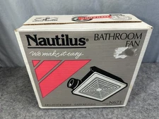 Nautilus Bathroom Fan N671 Rated At 70 CFM NEW MADE IN USA