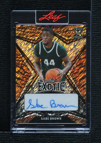 2022-23 Leaf Exotic - Gabe Brown #BA-GB1