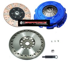 KIT EMBRAGUE DUAL FX sin ESCLAVO + VOLANTE FORJADO se adapta a 11-17 Mustang 5,0 L Boss 302
