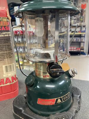 Coleman Gas Lantern Model 288 W/ Red Case | eBay