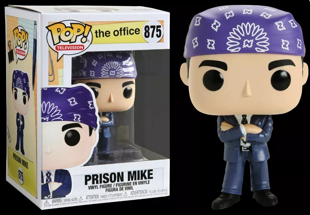 #875 Funko Pop The Office Prison Mike **Hot Topic Exclusive**