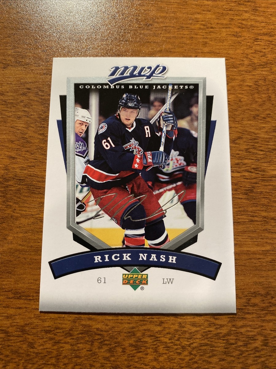 2006-07 Upper Deck MVP Blue Jackets Hockey Card #81 Rick Nash | eBay