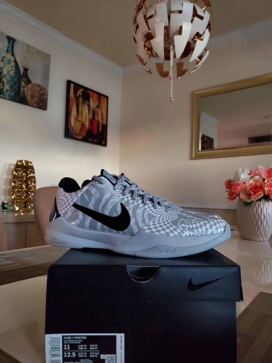 Nike Kobe 5 Protro Zebra PE Mamba Rage Elite CD4991-003 sz Nike Kobe 5 Protro Zebra PE Mamba Rage Elite CD4991-003 sz