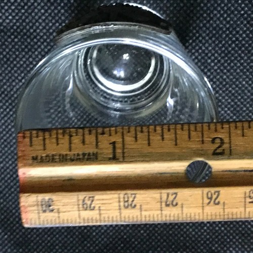 Washington DC. Round Short Shot Glass with Pewter Front Tag - Imagen 3 de 4