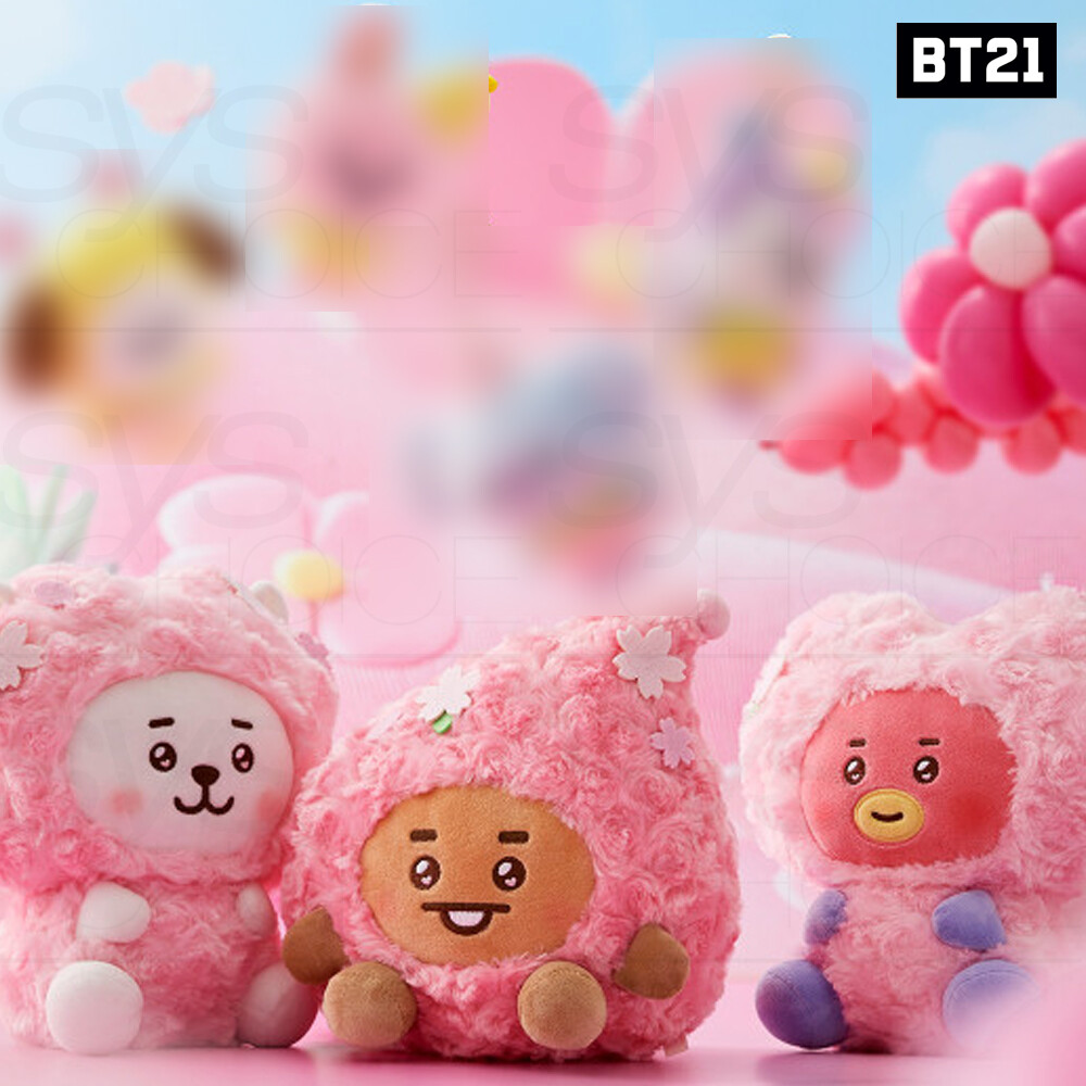 BTS BT21 Official Goods BABY SPRING FAIRY Sitting Doll + Tracking