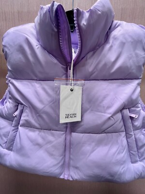 SILVIAN HEACH Purple Minamin Gilet. Regular price £80